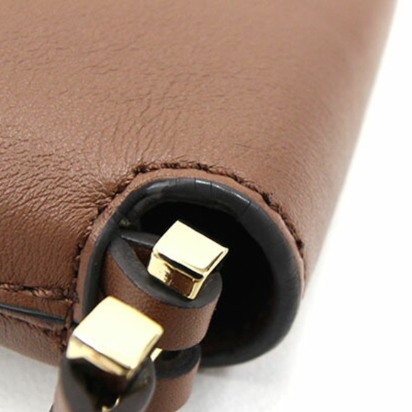 ANYA HINDMARCH Shoulder Bag Brown Leather Women's - Picture 6 of 7